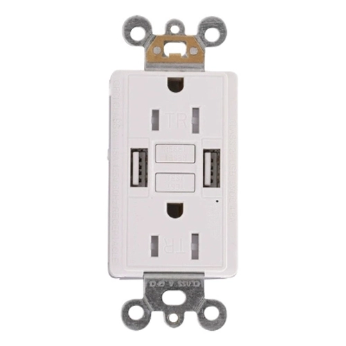 15a usb gfci receptacle
