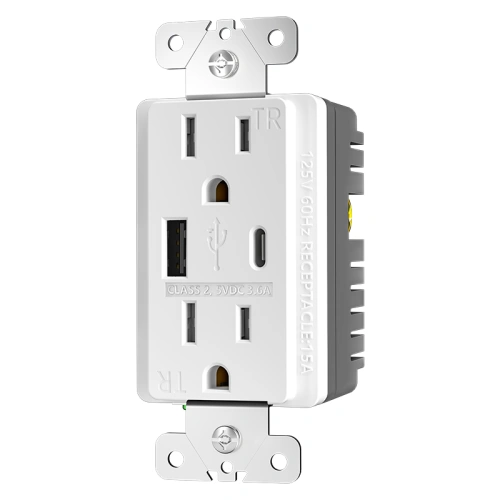 usb type a/c receptacle