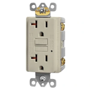 Ivory NEMA 5-20R self-test GFCI for utility-room replacement projects