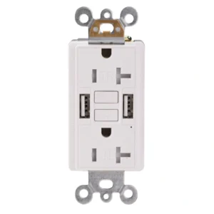 20 amp gfci outlet with usb