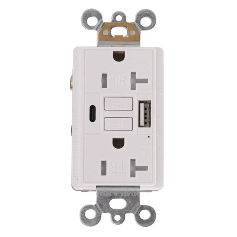 20 amp gfci outlet with usb c