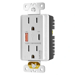 36W GaN USB receptacle