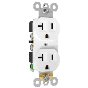 20 amp duplex receptacle