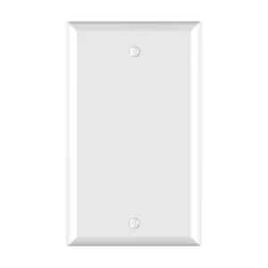 1-gang blank wallplate
