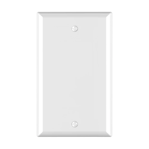 1-gang blank wallplate
