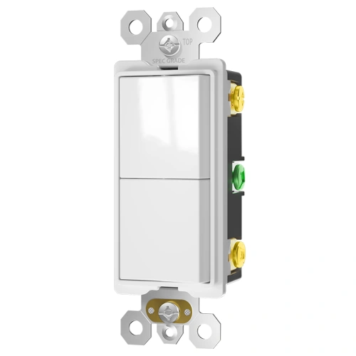 15A dual rocker switch