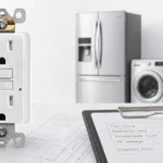 GFCI receptacle with modern appliances and trip timing checklist for diagnosing nuisance tripping and high-frequency leakage.
