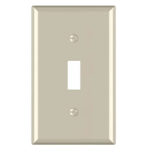 Ivory T9601 toggle wallplate for traditional residential and apartment renovations.