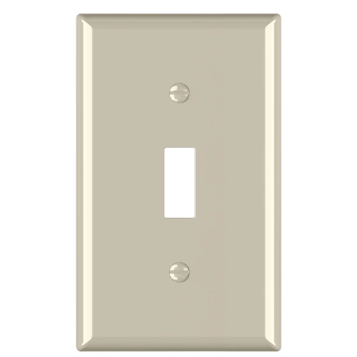 Ivory T9601 toggle wallplate for traditional residential and apartment renovations.